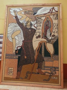 Picture of Miguel Hidalgo made with seeds